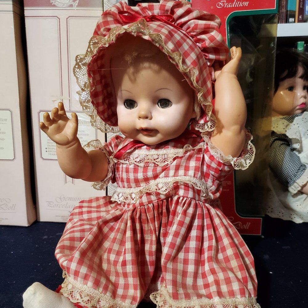 1965 Deluxe Reading Corporation Baby Boo Doll # 1813 VINTAGE ~ untested